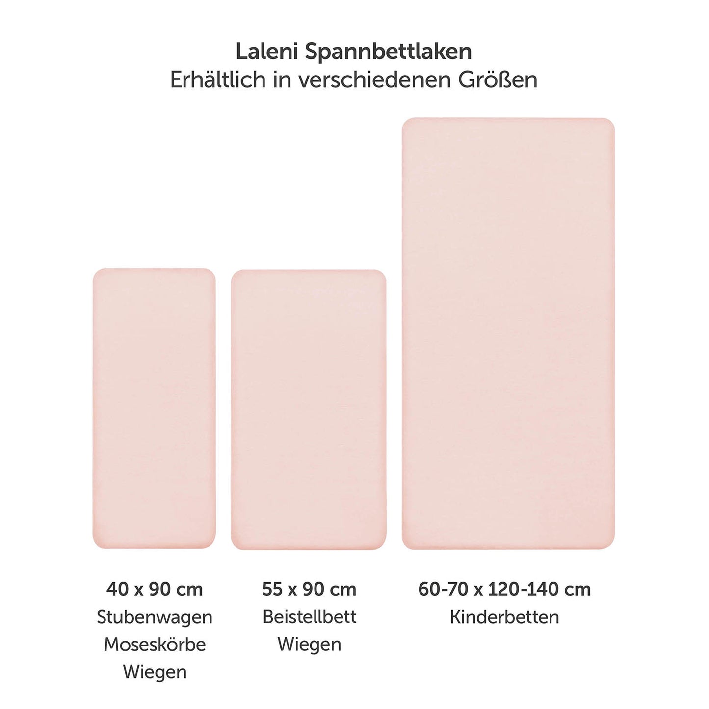 SPANNBETTLAKEN Jersey aus natürlicher Baumwolle, Oeko-Tex Zertifiziert