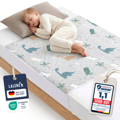 BETTUNTERLAGE für Kinder - wasserdicht, knisterfrei & waschbar bei 95 C°