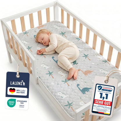 BETTUNTERLAGE für Kinder - wasserdicht, knisterfrei & waschbar bei 95 C°
